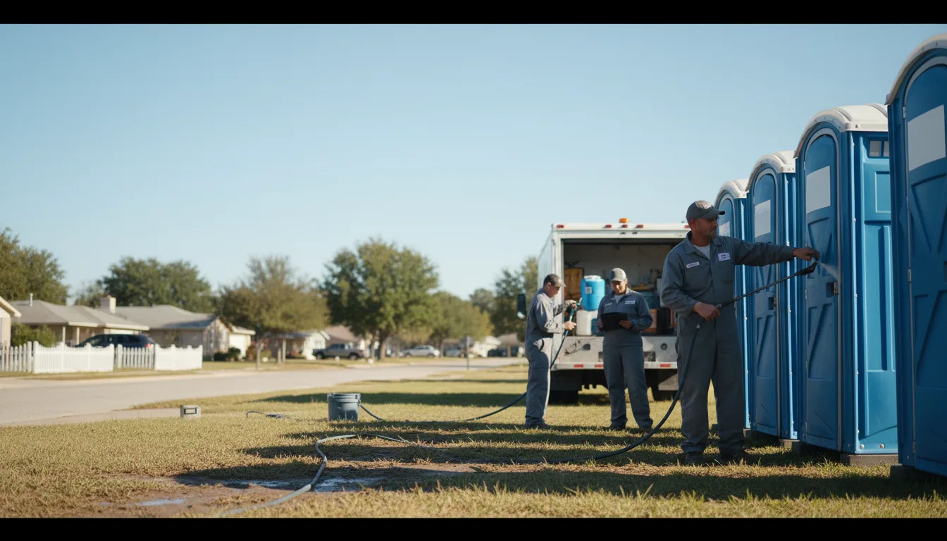 Long-Term Portable Toilet Rental in Laredo, TX near me